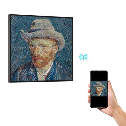 Grand cadre photo numérique