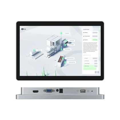 Moniteur à écran tactile industriel ultra-fin